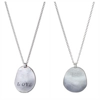 Image for Sterling Silver Dóchas Love Pendant, Small