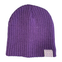 Image for Book of Kells Knitted Beanie Hat, Purple