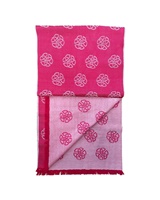 Image for Patrick Francis Celtic Knot Wool Scarf, Magenta