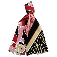 Image for Book of Kells Large Celtic Scarf, Baby Pink/Beige