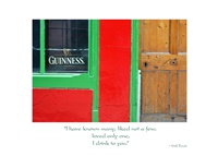 Image for Irish Toast, Anniversary Card