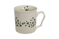 Image for Shannonbridge Irish Pottery Shamrock Mug