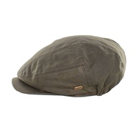Image for Mucros Weavers Kerry Cap Wax Olive Green