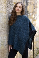 Image for Wool and Linen Crail Shawl, Jewel