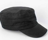 Image for Mucros Weavers Black Fisherman Wax Cap