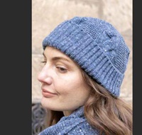 Image for Bill Baber Hand Loomed Fintry Beanie Hat, Finn
