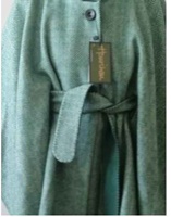 Image for Jimmy Hourihan Cape in Herringbone Tweed with Belt, 4762