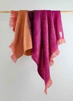 Image for Avoca Handweavers Fuschia Mohair Throw