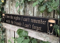 Image for Wooden Carved Wallboard I Love the Nights I Can