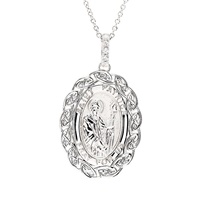 Image for Sterling Silver Celtic St. Patricks Medal