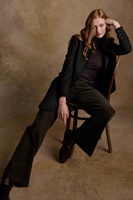 Image for Jack Murphy Pamela Tweed Coat, Deep Green Herringbone