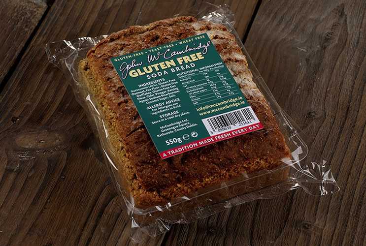 Image for McCambridge Gluten Free Irish Soda Bread Loaf 550g