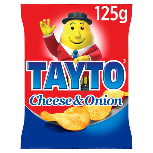 Image for Tayto Cheese and Onion Crisps Big Bag 125g