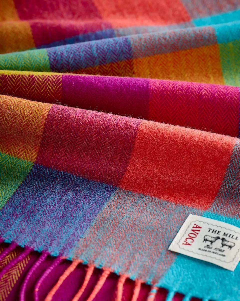 Avoca Handweavers Merino Scarf, Circus - Irish Jewelry | Irish