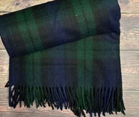Image for Islander Blackwatch Tartan Big Blanket