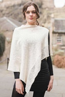 Image for Irish Linen and Cotton Cape, Mist