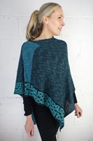 Irish Linen and Silk Ballater Shawl, Jewel