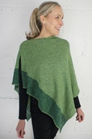 Irish Linen and Silk Cape, Fern