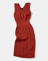 Image for Aran Woollen Mills Ladies Irish Cable Knit Dress, 659