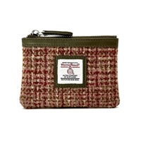 Maccessori Harris Tweed Coin Purse, Maple