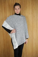 Image for Bill Baber Linen and Cotton Cape, Mist