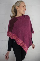 Image for Irish Linen and Silk Wallace Shawl, Mallow