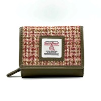 Image for Maccessori Harris Tweed Trifold Purse, Maple