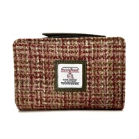 Image for Maccessori Harris Tweed Medium Zip Purse, Maple