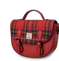 Image for Islander Mini Cobble Bag with HARRIS TWEED - Royal Stewart Tartan