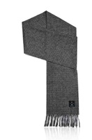 Image for Islander Lambswool Scarf- Dogtooth