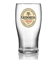 Image for Guinness Vintage Label Pint Glass