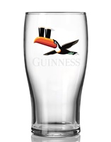 Image for Guinness Gilroy Flying Toucan Pint Glass