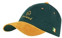 Image for Green Hat with Suede Peak
