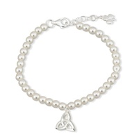Image for First Communion Trinity Knot Bracelet