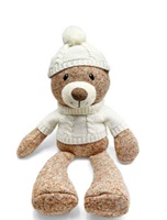 Image for Man of Aran Teddy Bear with Sweater and Hat, Light Brown