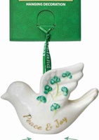 Image for Peace & Joy Dove Watervale Hanging Decoration