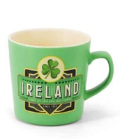 Image for Ireland Shamrock Mug - Green