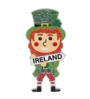 Image for LEPRECHAUN CRYSTAL MAGNET