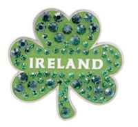 Image for Crystal Shamrock Magnet