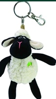 Image for Black Face Daisy Sheep Keyring with Clip