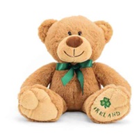 Image for 8" Plush Ireland Brown Bear