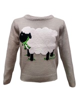 Image for Sheep Ireland Kids Jumper, Grey