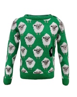 Image for Irish Black Sheep Knit Sweater, Green