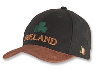 Image for Green Hat with Suede Peak