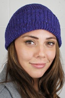 Image for Bill Baber Hand Loomed Fintry Beanie Hat, Dariana