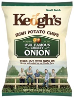 Image for Keoghs Famous Irish Cheese And Onion Crisps 125 g