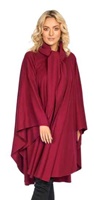 Image for Jimmy Hourihan Red Irish Cape with Red Velvet Convertible Hood/Scarf 4532
