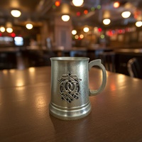 Image for Mullingar Pewter Celtic Dragon Antique Finish Tankard