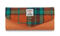 Image for Islander Small Clasp Purse- Orange Tartan