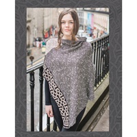 Image for Irish Linen and Silk Ballater Shawl, Ivory
